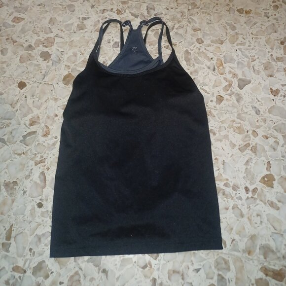 Tops - Women's Athletic Tank SZ 12/10 Black